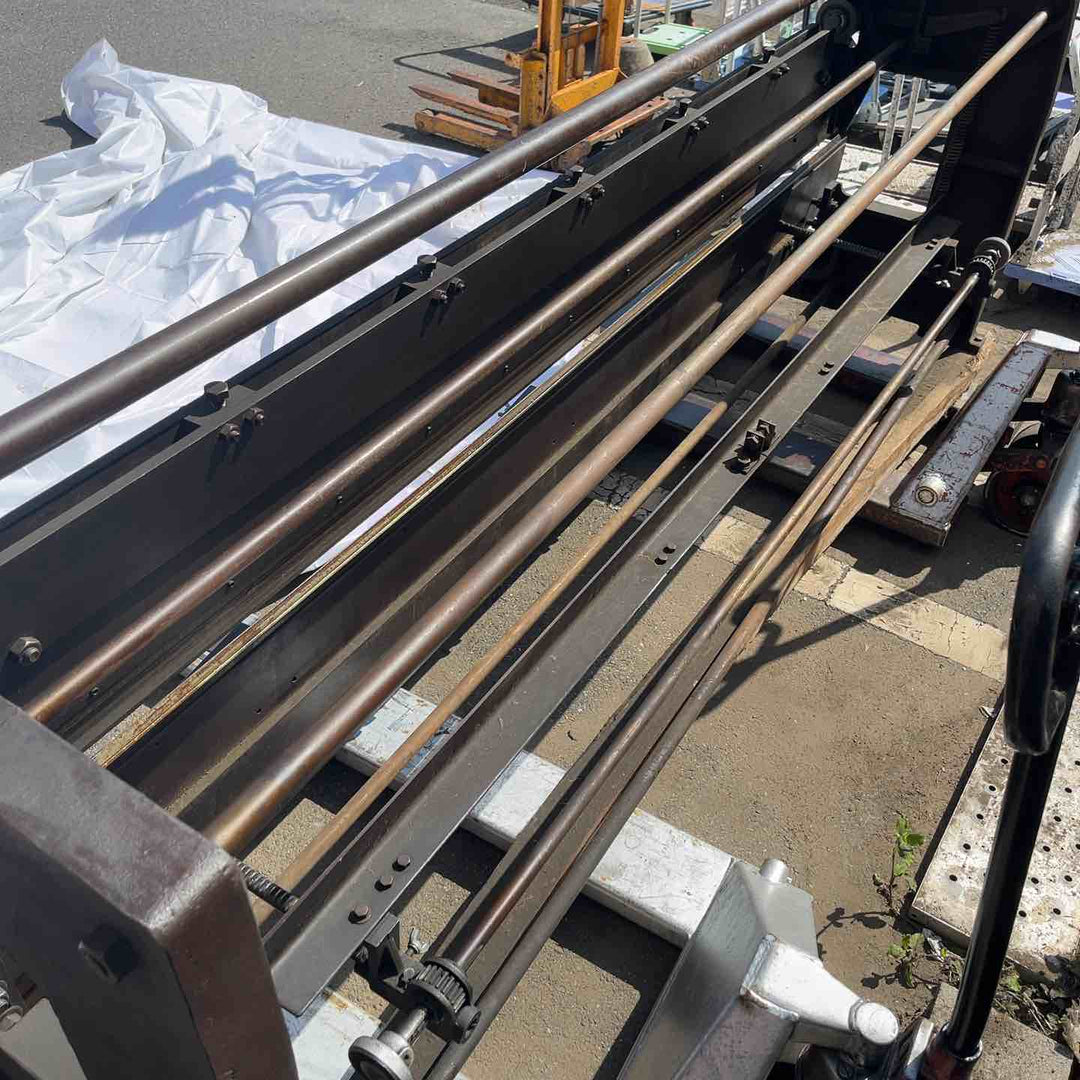 【店頭受取り限定】高田製作所 手動折曲機 型式不明 3000mm 板金【岩槻店】