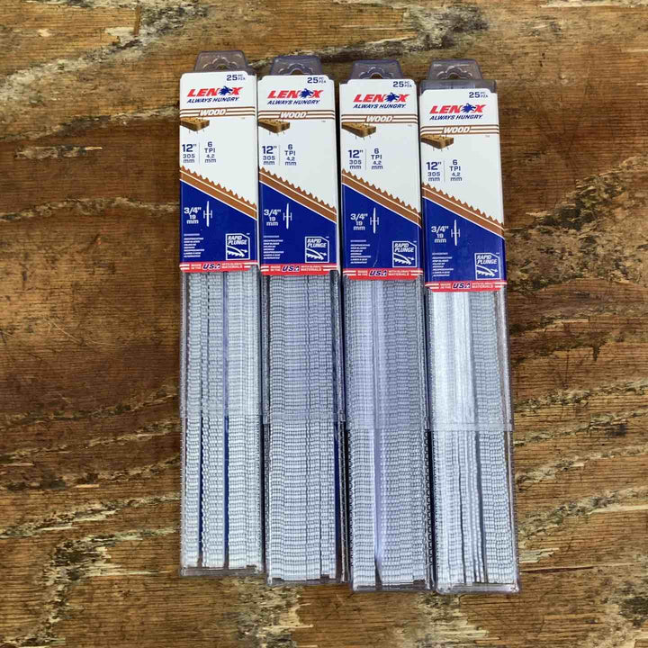 ◇LENOX バイメタルセーバーソーブレード  300mmX6山  20495B156R 100枚【柏店】
