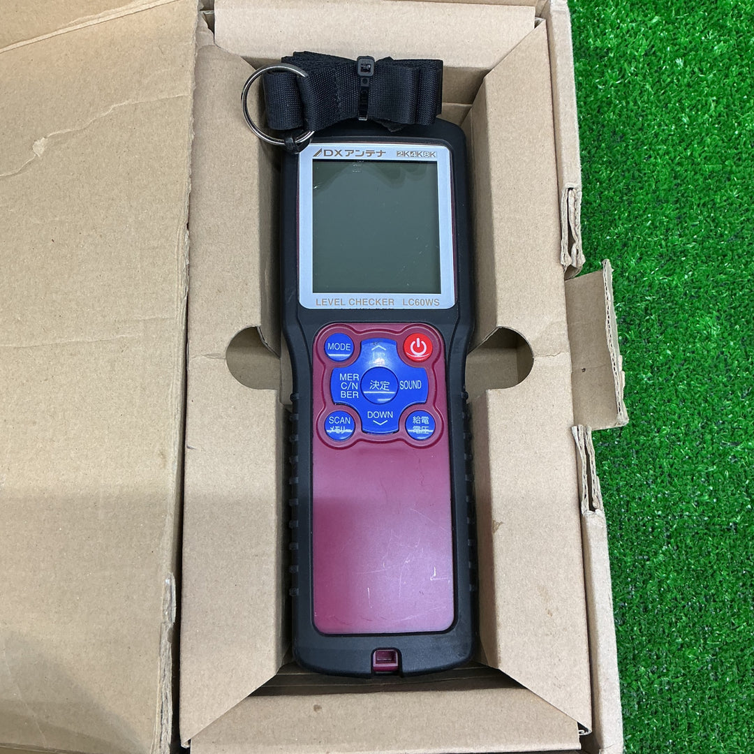 【中古品】DXアンテナ レベルチェッカー LC60WS 地デジ8K対応【電材館越谷店】