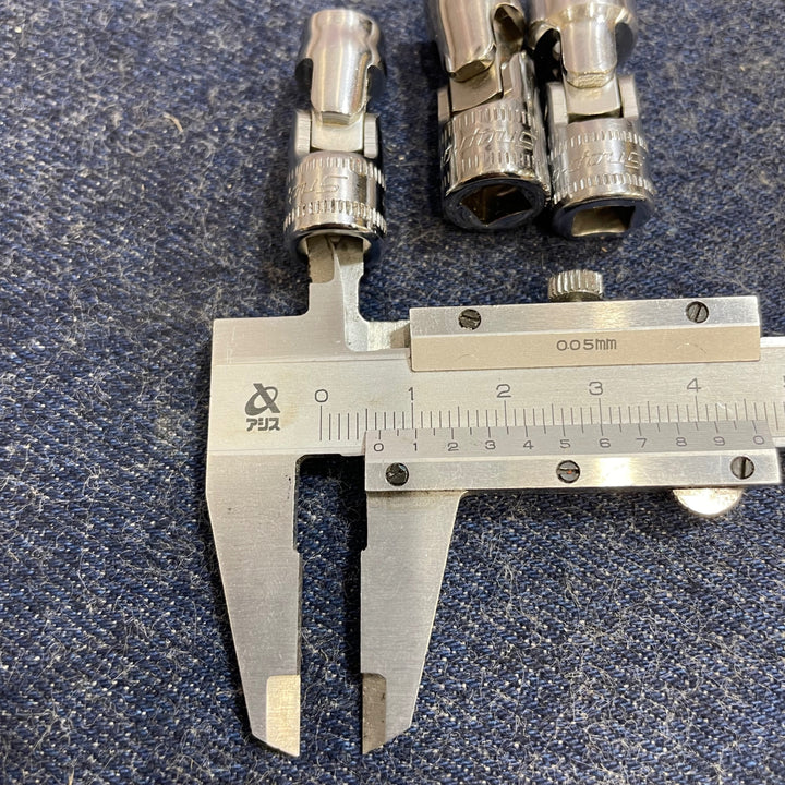 Snap-on/スナップオン 1/4インチ ユニバーサルソケット 3個 TMUM7・TMUM8A・TMUM10【八潮店】