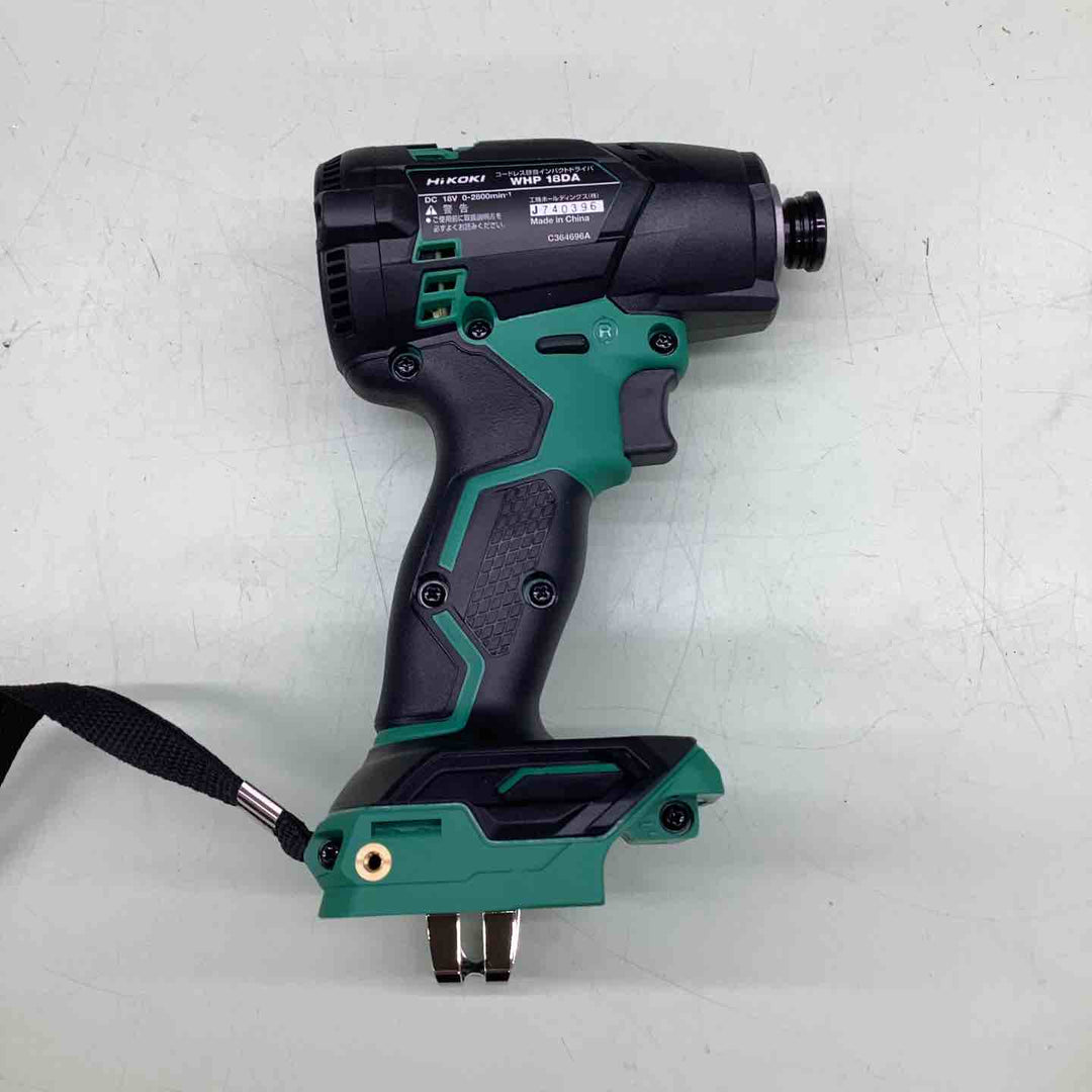 ★ハイコーキ(HIKOKI ※旧:日立工機) コードレス静音インパクトドライバ WHP18DA(2XPZ)【越谷店】