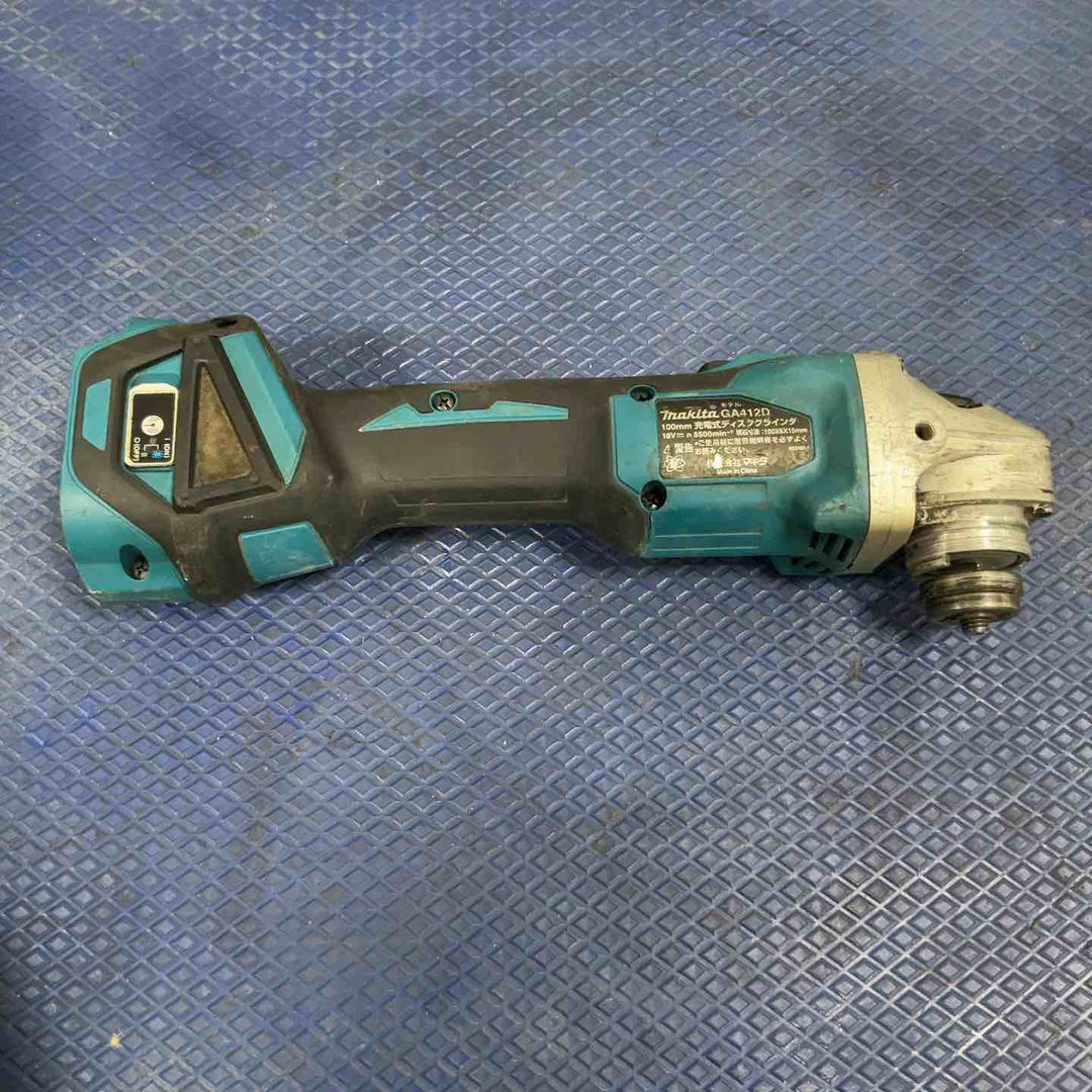 ★マキタ(makita) 100mmコードレスディスクグラインダ GA412DZ【草加店】