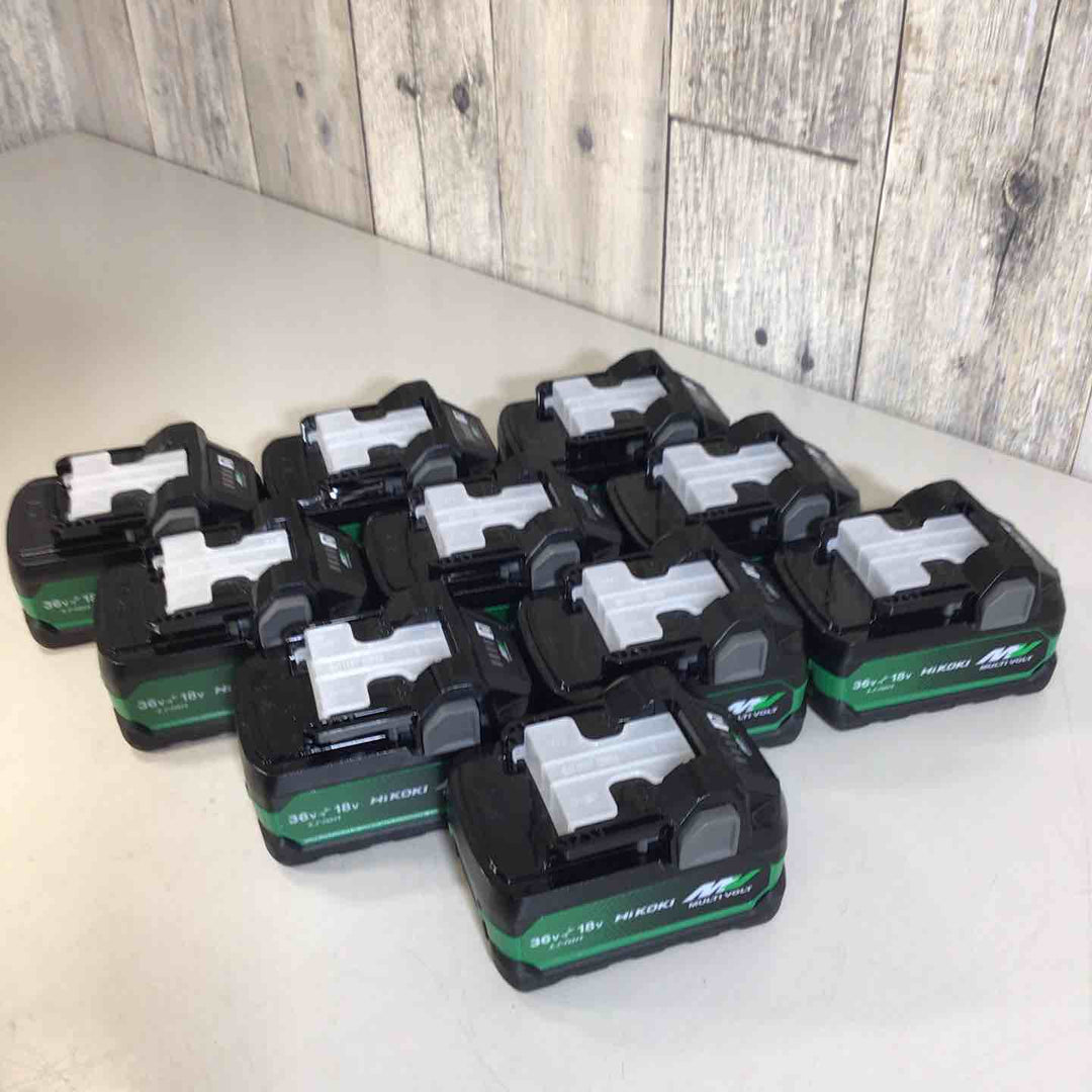 【未使用品】★純正品★ハイコーキ(HIKOKI ※旧:日立工機) リチウムイオンバッテリー 36V/2.5Ah BSL36A18X 10個セット【戸田店】