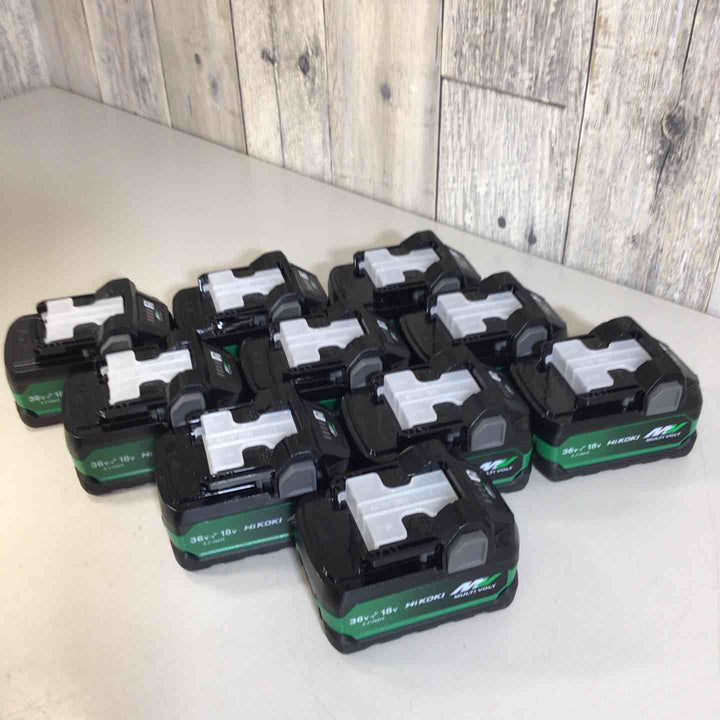 【未使用品】★純正品★ハイコーキ(HIKOKI ※旧:日立工機) リチウムイオンバッテリー 36V/2.5Ah BSL36A18X 10個セット【戸田店】