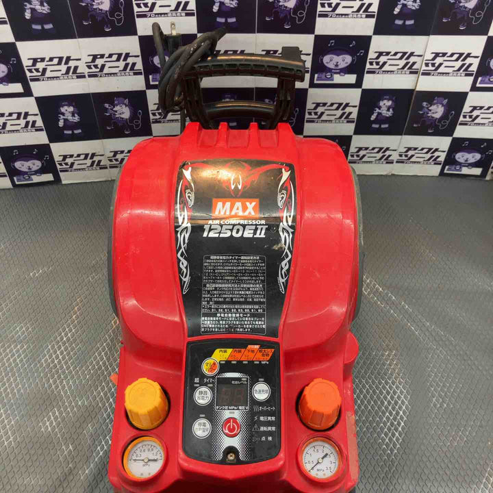 【中古品】マックス(MAX) エアコンプレッサー AK-HL1250E2_レッド【所沢店】