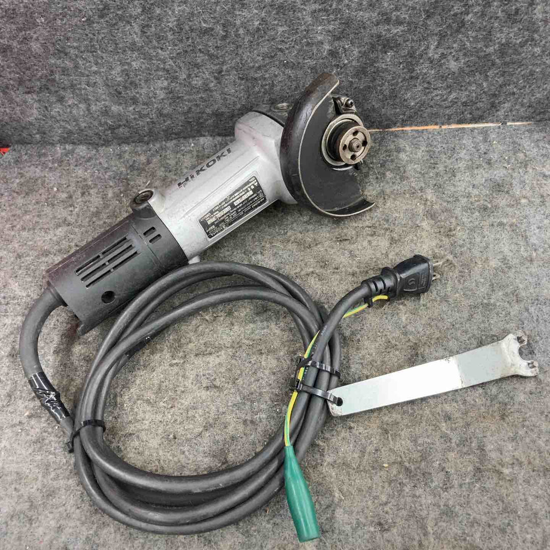 【現状品】◇ハイコーキ(HIKOKI ※旧:日立工機) 100mm ディスクグラインダー G10SHA アルミボディ コード削れあり【鴻巣店】