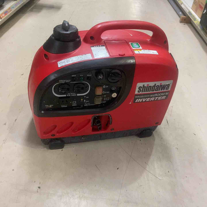 【店頭受取り限定】★新ダイワ(Shindaiwa) インバーター発電機 IEG900M-Y【町田店】