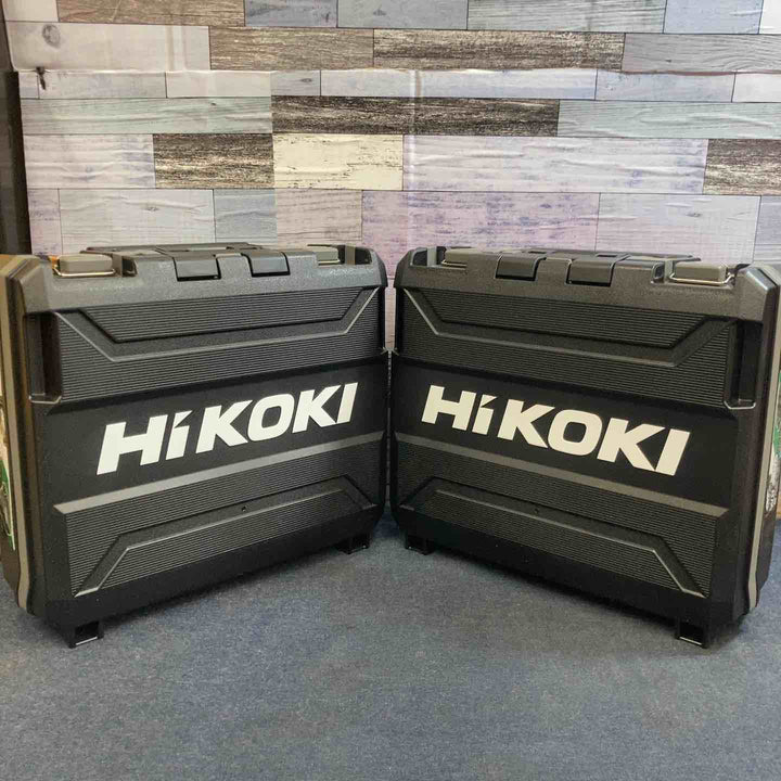 【未使用品】2台セット Hikoki ストロングブラック WH36DD(2XHBSZ) 36V コードレスインパクトドライバ【八潮店】