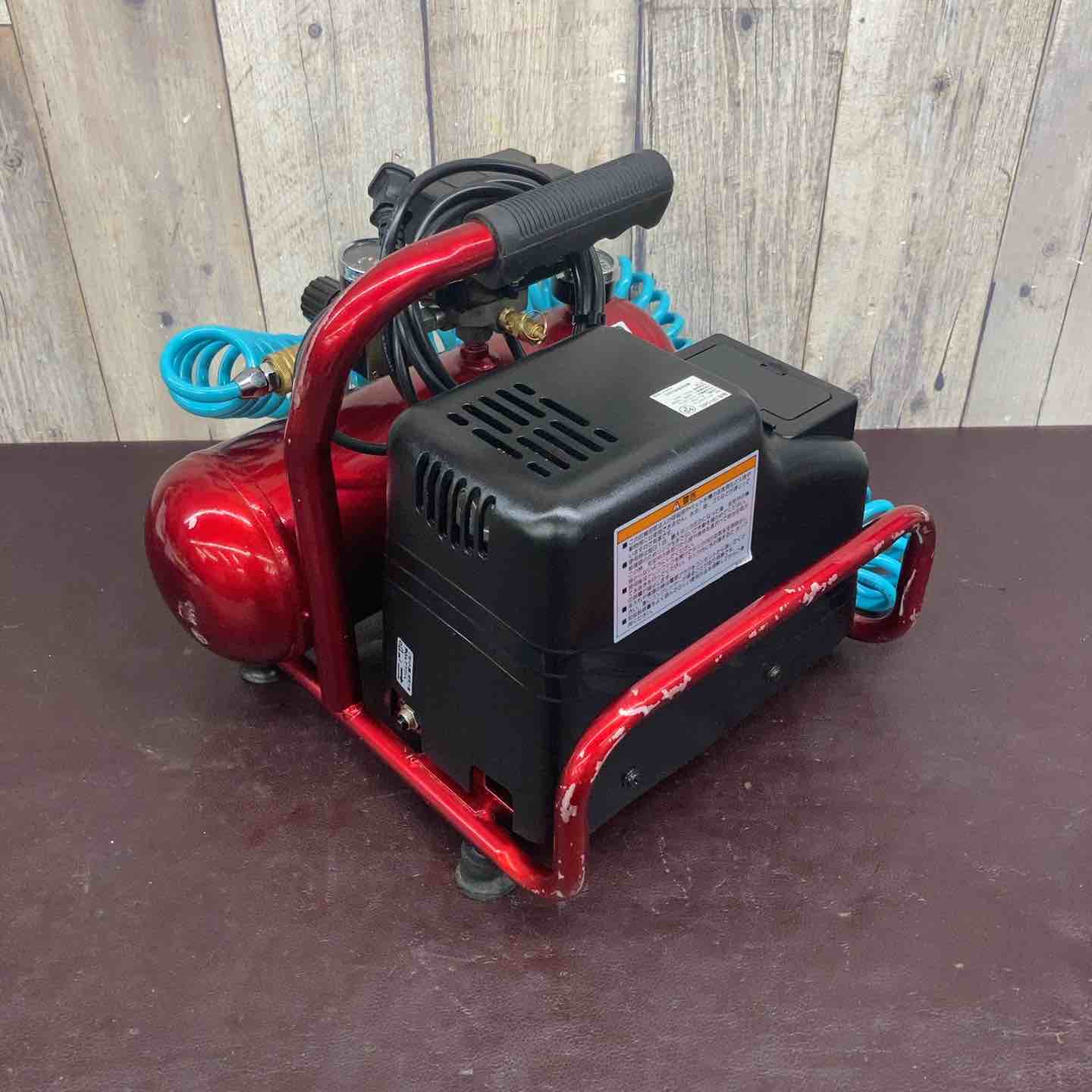中古品】 藤原産業 (SK11) オイルレス エアーコンプレッサー SR-045