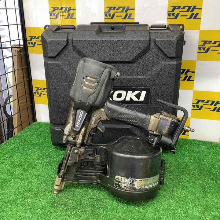 ★ハイコーキ(HIKOKI ※旧:日立工機) 高圧エア釘打ち機 NV90HR2(S)【越谷店】