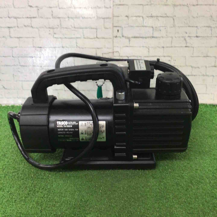 ◇イチネンTASCO オイル逆流防止弁付ウルトラミニツーステージ真空ポンプ TA150SW【町田店】