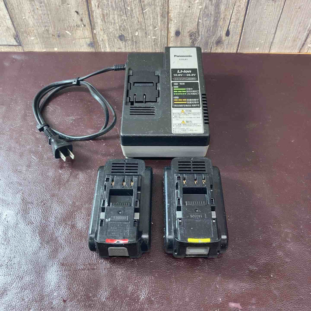 【中古品】◇パナソニック(Panasonic) コードレス角穴カッター  EZ45A3X-B  ボードカッタ フルセット【東大和店】