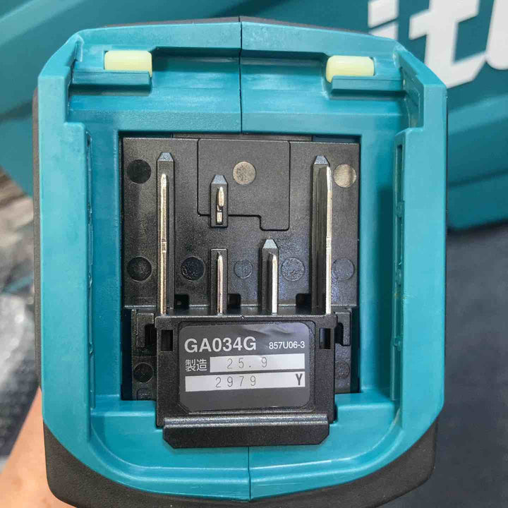 【未使用品】マキタ makita 150mm 40V 4.0Ah コードレスディスクグラインダー GA034GRMX【八潮店】