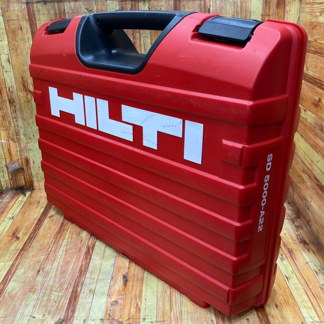 【中古】HILTI(ヒルティ) 充電式ドライウォールスクリュードライバー SD 5000-A22【草加店】
