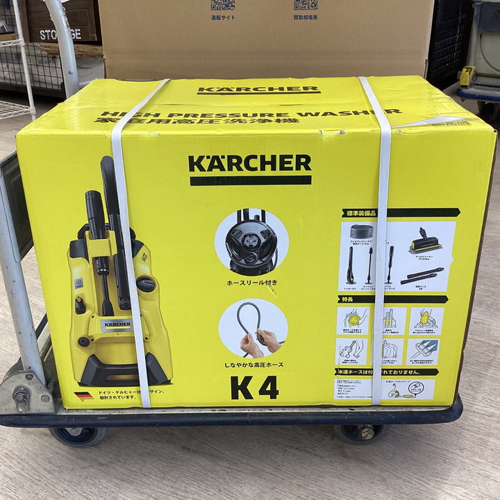 ★ケルヒャー(Karcher) 高圧洗浄機 K 4 プレミアム サイレント(50Hz)【川越店】