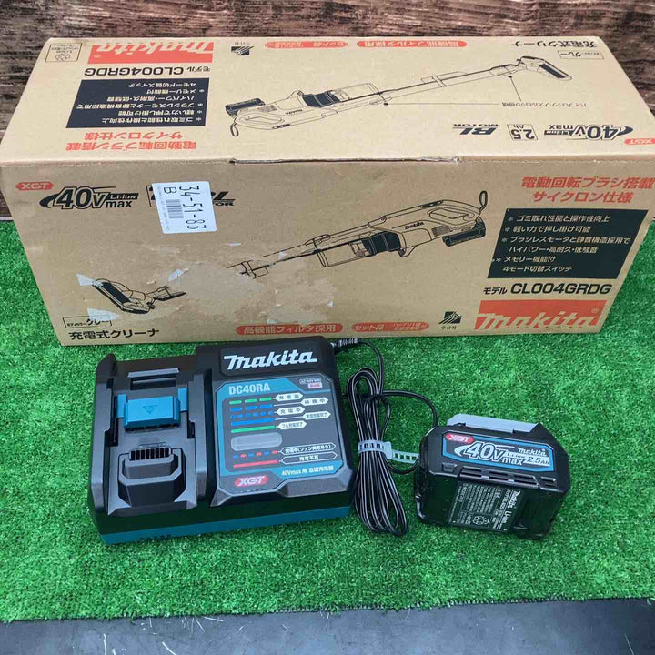 ★マキタ(makita) コードレスクリーナー CL004GRDG【川越店】