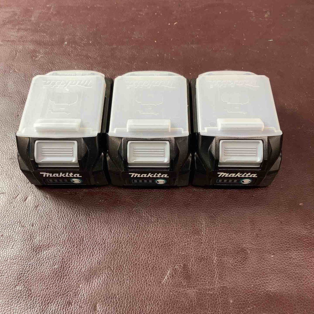 【未使用品(店頭展示品)】 マキタ(makita) リチウムイオンバッテリー 40Vmax/2.5Ah BL4025 3点まとめ 【東大和店】
