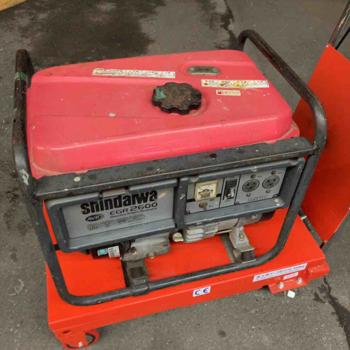 【現状品・店頭受取り限定】 新ダイワ/Shindaiwa 発電機・EGR2600 【桶川店】