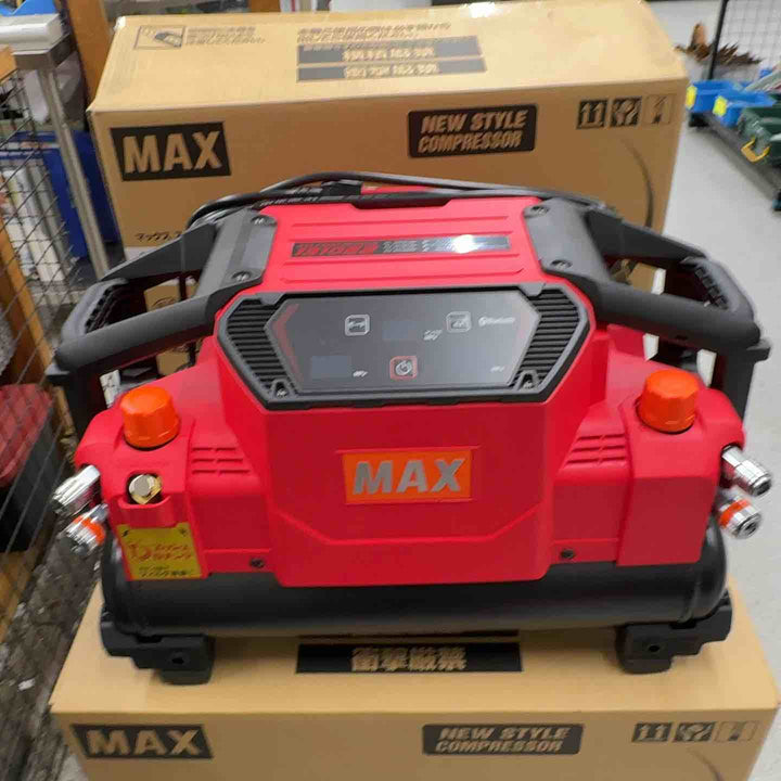 ★マックス(MAX) 高圧専用エアコンプレッサー AK-HH1310E2_レッド【八潮店】