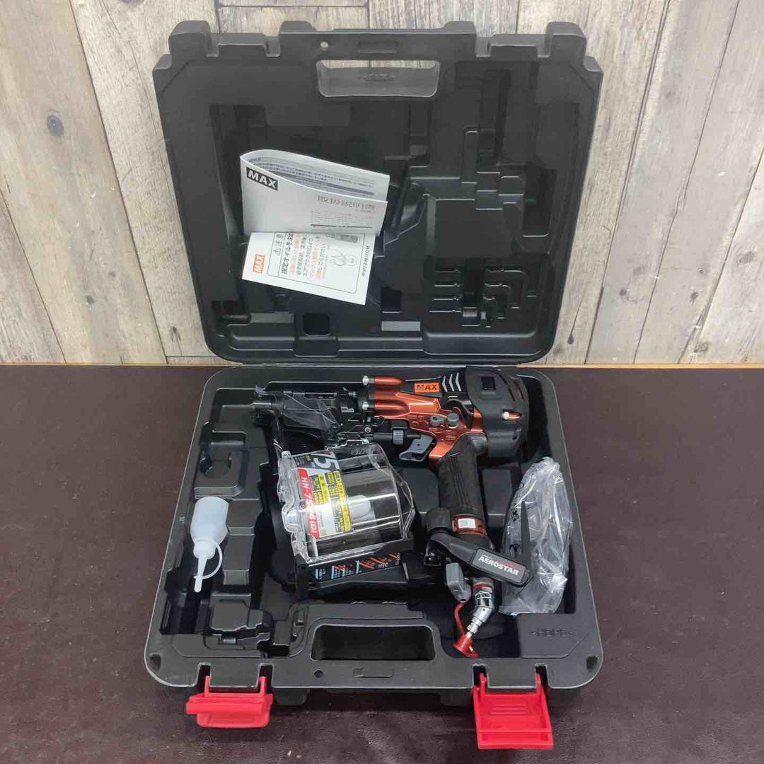 【未使用(店頭展示品)】 マックス(MAX) 高圧エア釘打ち機 HN-75N4(D)-R 【東大和店】