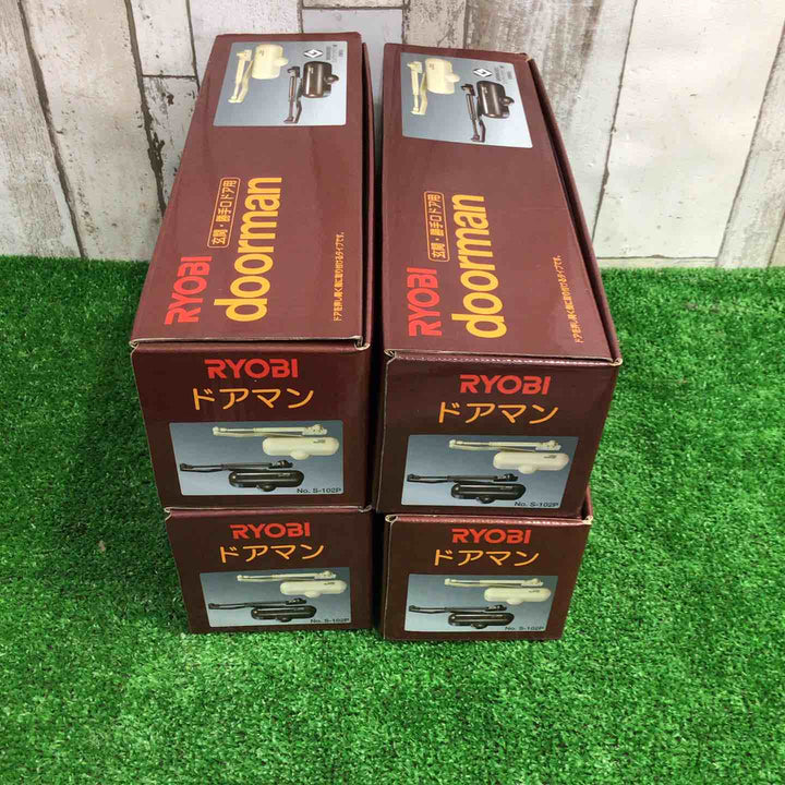 RYOBI リョービ doorman No.S-102P アイボリー 4つセット【町田店】