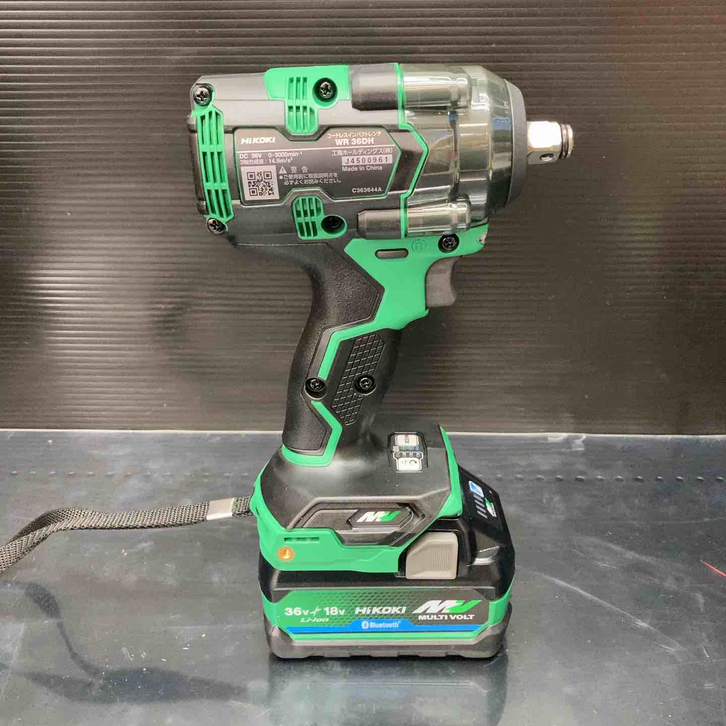 Hikoki 工機ホールディングス/コードレスインパクトレンチ/WR36DH/J3401173/Cランク/64【中古】 Hikoki 工機ホールディングス/コードレスインパクトレンチ/WR36DH