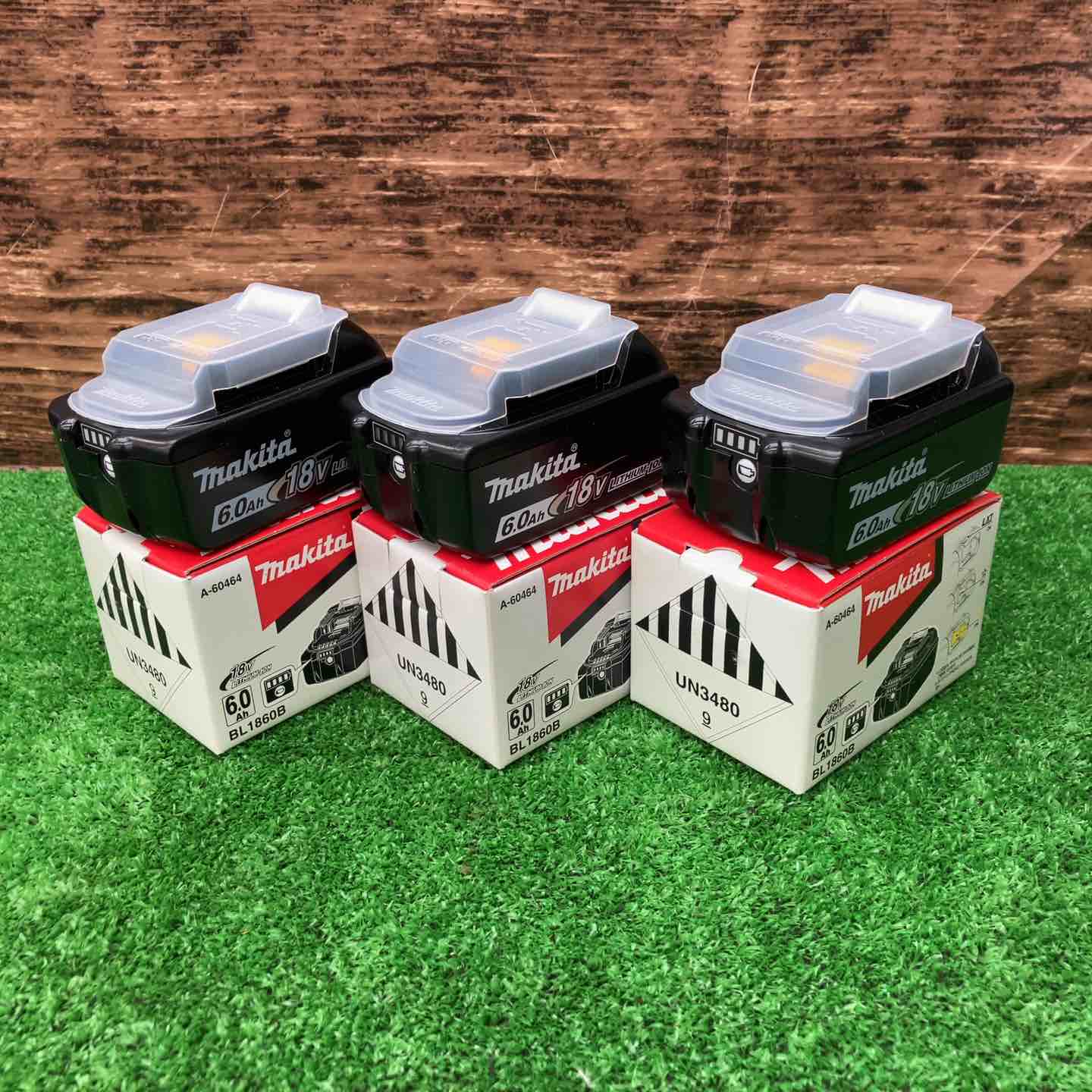 Makita - マキタ　makita 18V 6Ah リチウムイオンバッテリー マキタ バッテリー 18v 純正 BL1860B 2個 セット 6AH A-60464 雪