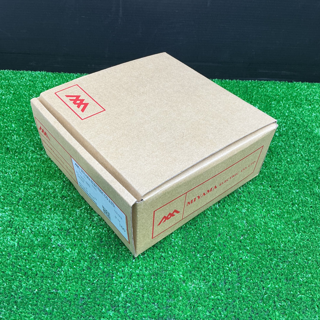 ミヤマ電機 みのむしクリップ MJ-002 緑 100個【電材館越谷店】