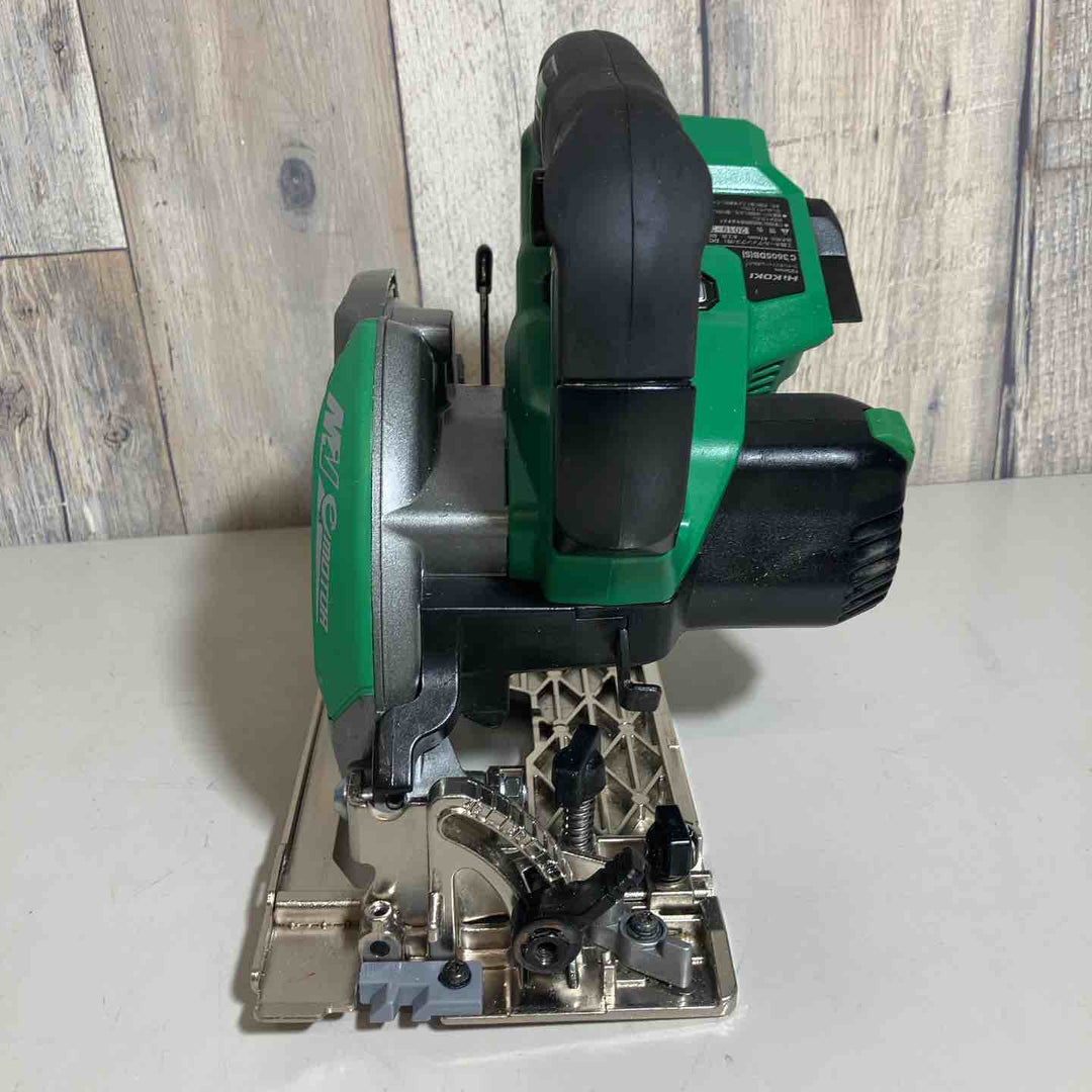 ★ハイコーキ(HIKOKI ※旧:日立工機) コードレス丸のこ C3605DB(SK)(NN) 本体のみ【戸田店】