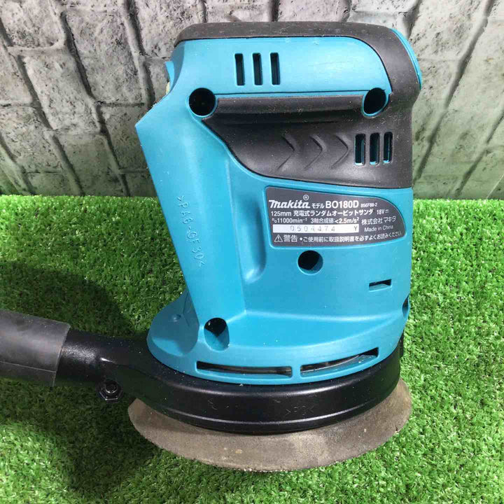 ★マキタ(makita) コードレスランダムオービットサンダ BO180DZ【川口店】