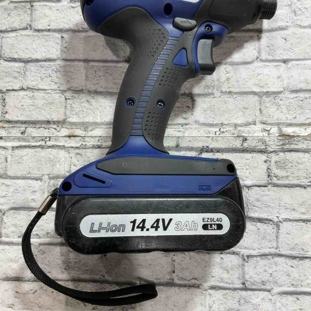 ◇パナソニック(Panasonic) コードレスインパクトドライバー(黒) EZ7543LN2S-B【川口店】