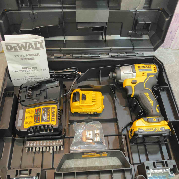 ◇デウォルト/DEWALT インパクトドライバー　DCF801D2【八潮店】
