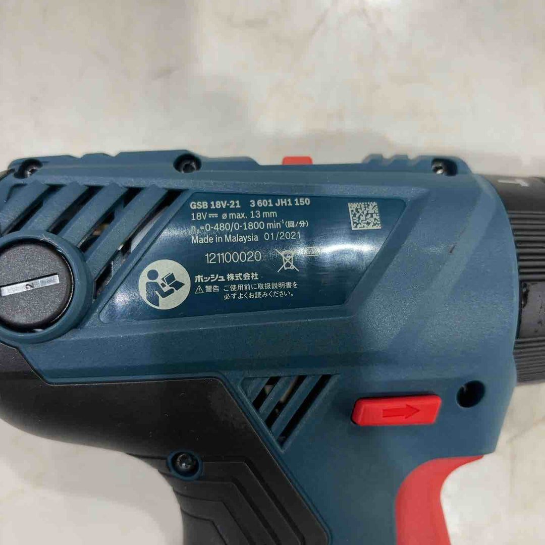 ◇ボッシュ(BOSCH)  18Vコードレス振動ドライバードリル GSB18V-21【川口店】