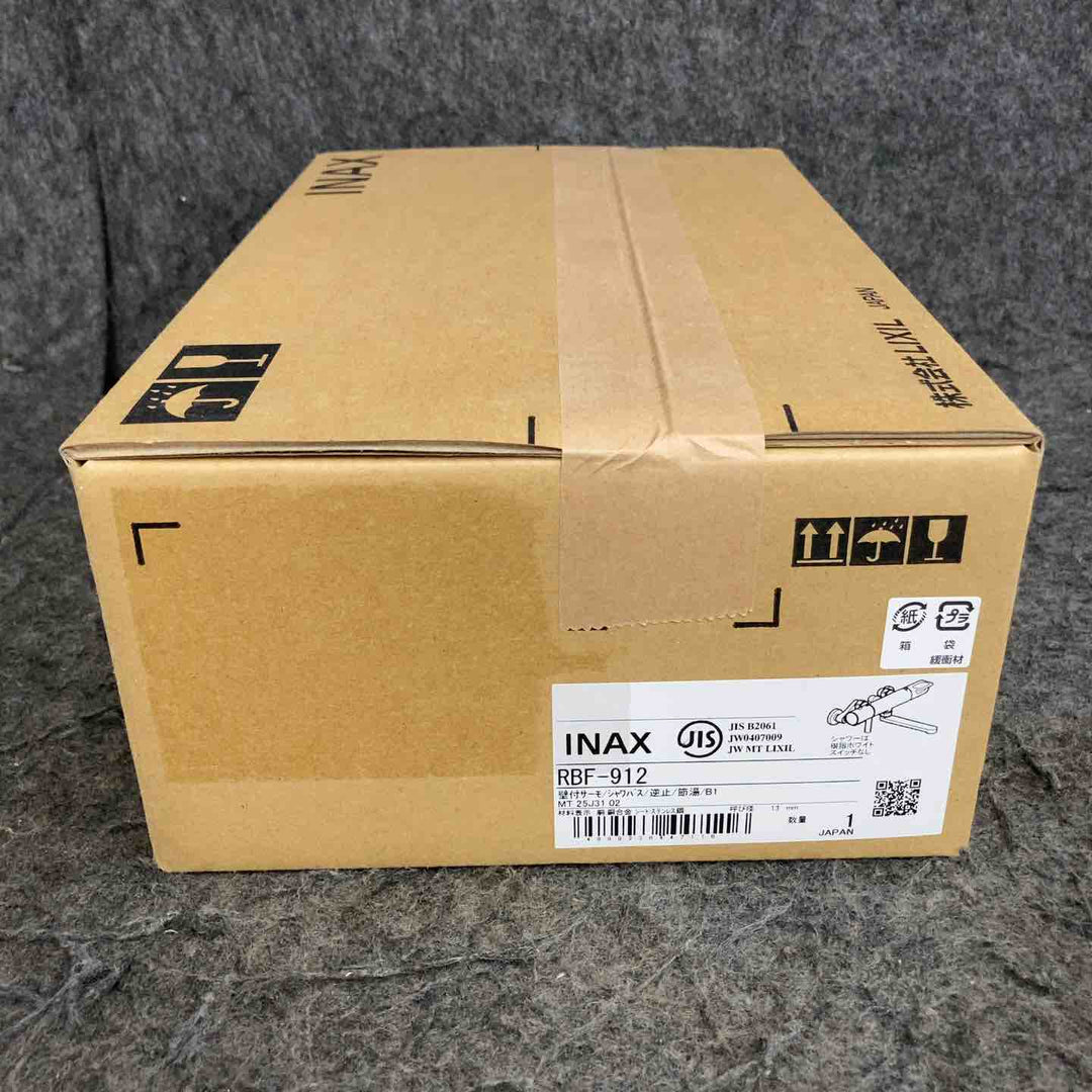 【未使用品】 LIXIL/リクシル 浴室水栓 サーモスタット付 RBF-912 (メッキハンドル・エコフルシャワー) 一般地用 シャワーバス水栓 混合水栓 INAX 【鴻巣店】