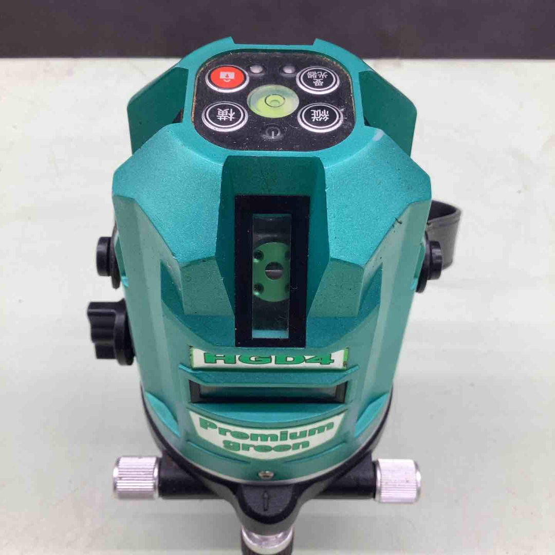 LTC プレミアム グリーンレーザー墨出し器 HGD4 充電池 充電アダプタ【越谷店】