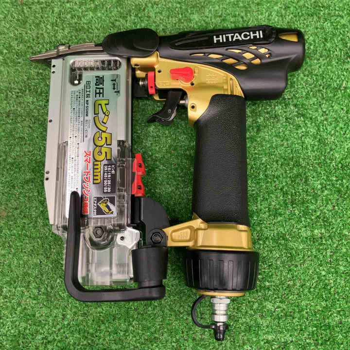 【中古品】ハイコーキ(HIKOKI ※旧:日立工機) 高圧ピンネイラ NP55HM【桶川店】