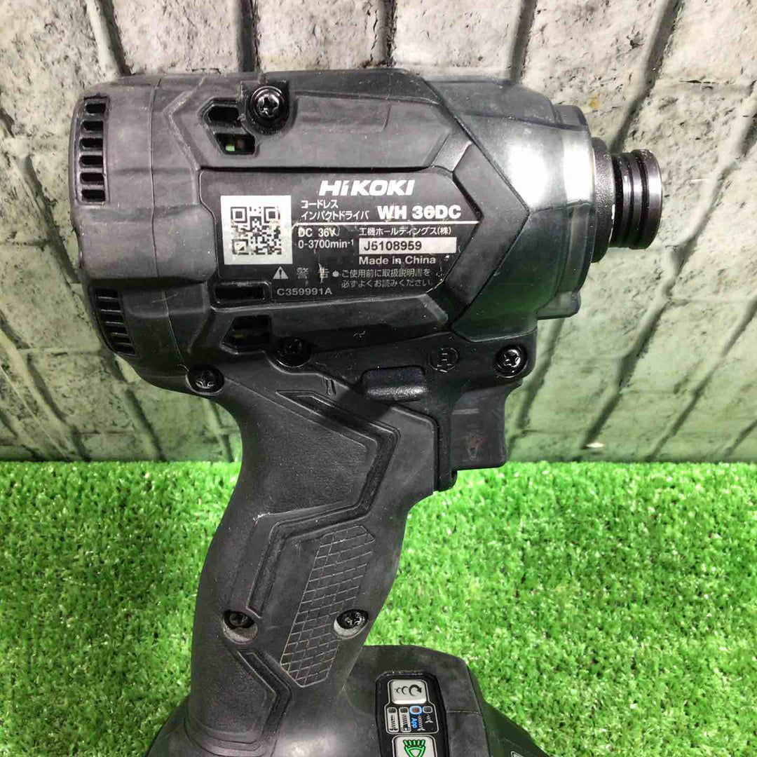 ☆ハイコーキ(HIKOKI ※旧:日立工機) コードレスインパクトドライバ WH36DC(2XPBS)【川口店】