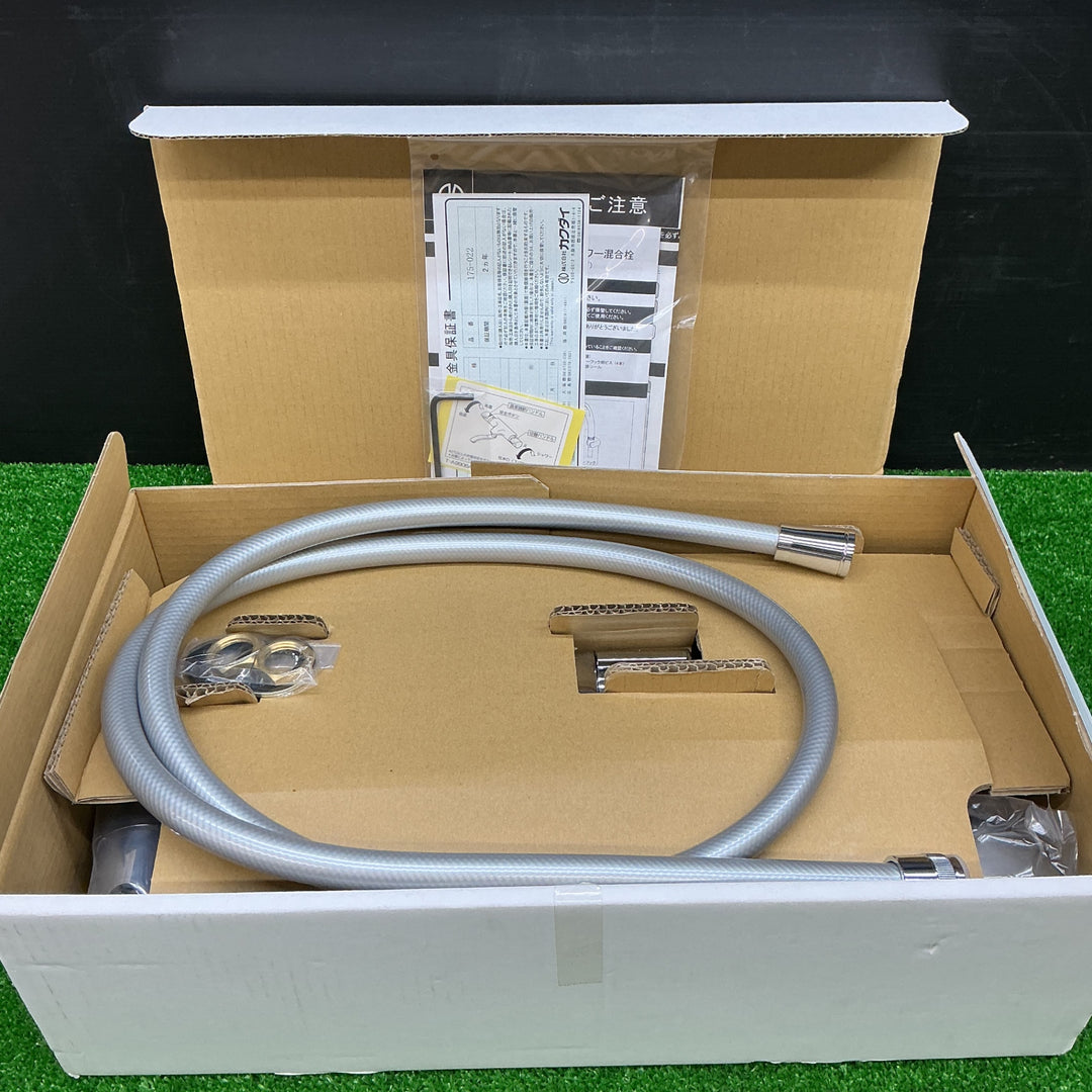 【未使用品】カクダイ サーモスタットシャワー混合栓デッキ 175-022【電材館越谷店】