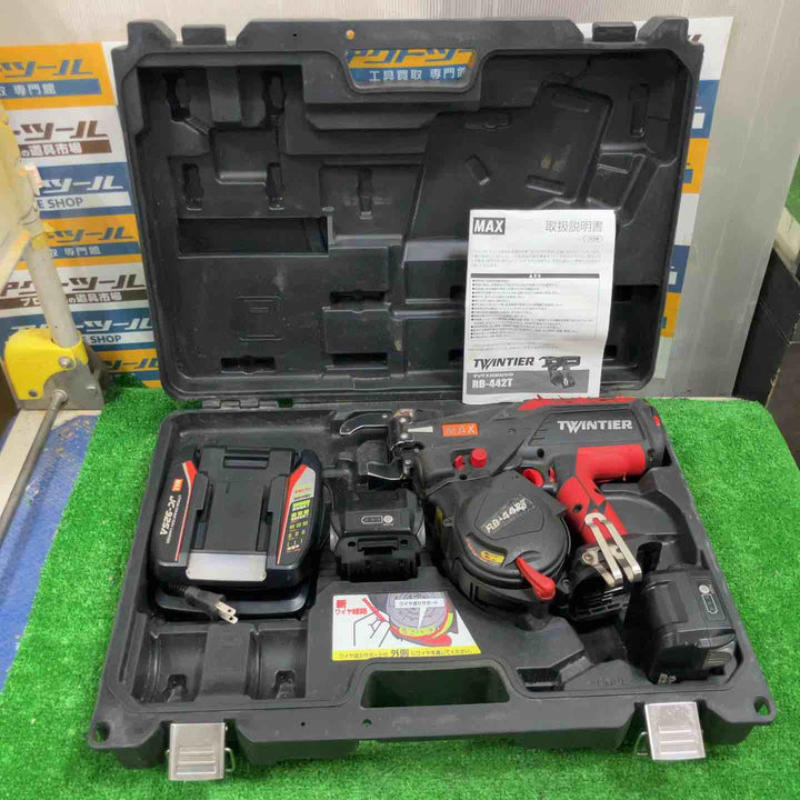 ★マックス(MAX) 鉄筋結束機 ツインタイア RB-442T-B2C/1450A【草加店】