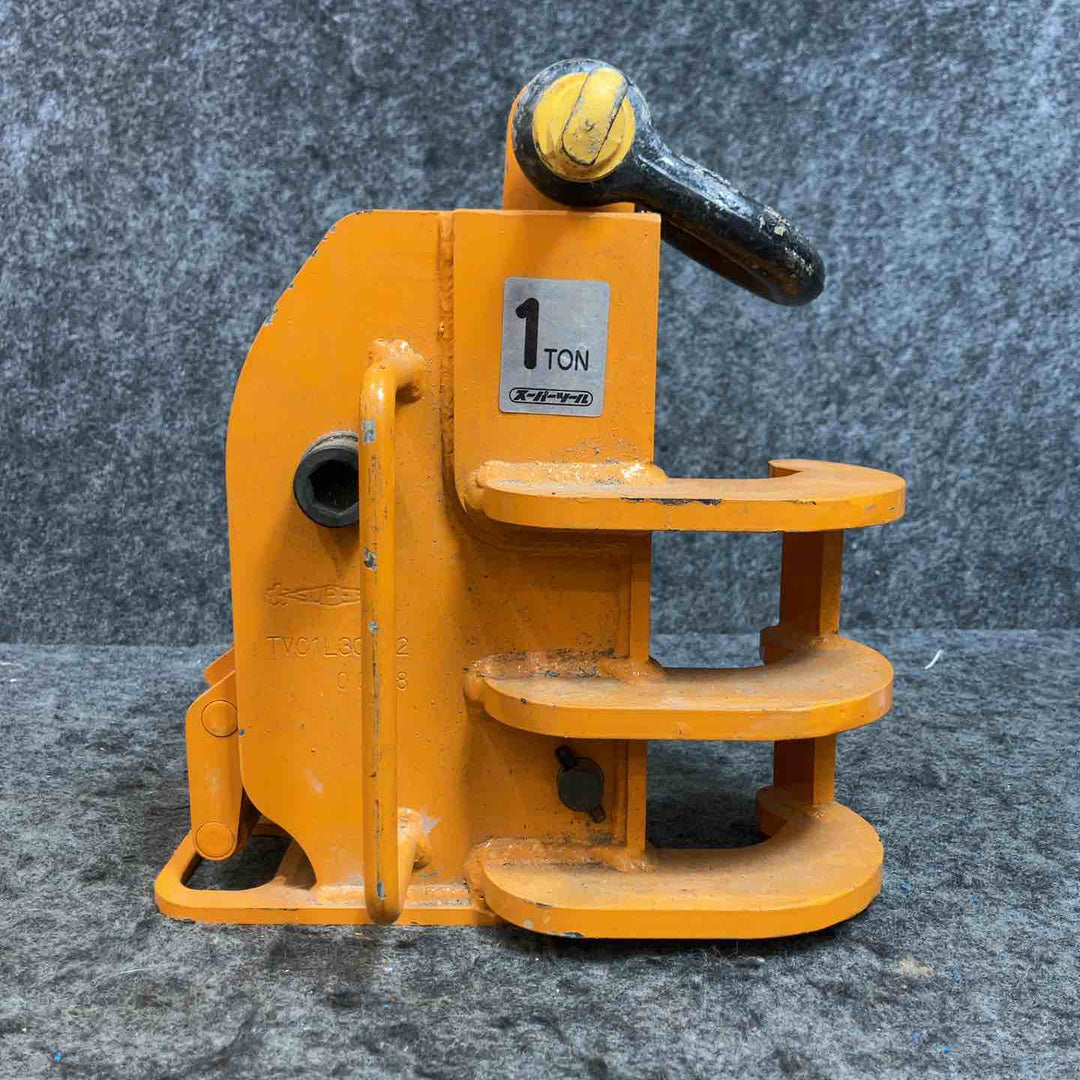 スーパーツール(SUPERTOOL) Wロック式 鉄筋縦吊クランプ TVC1L3(D16～D38) 【桶川店】