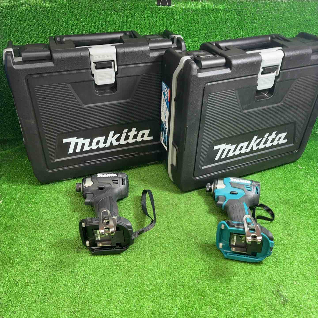 【2台セット(本体＋ケース)】マキタ(makita) コードレスインパクトドライバー TD173DZ・TD173DZB【藤沢店】
