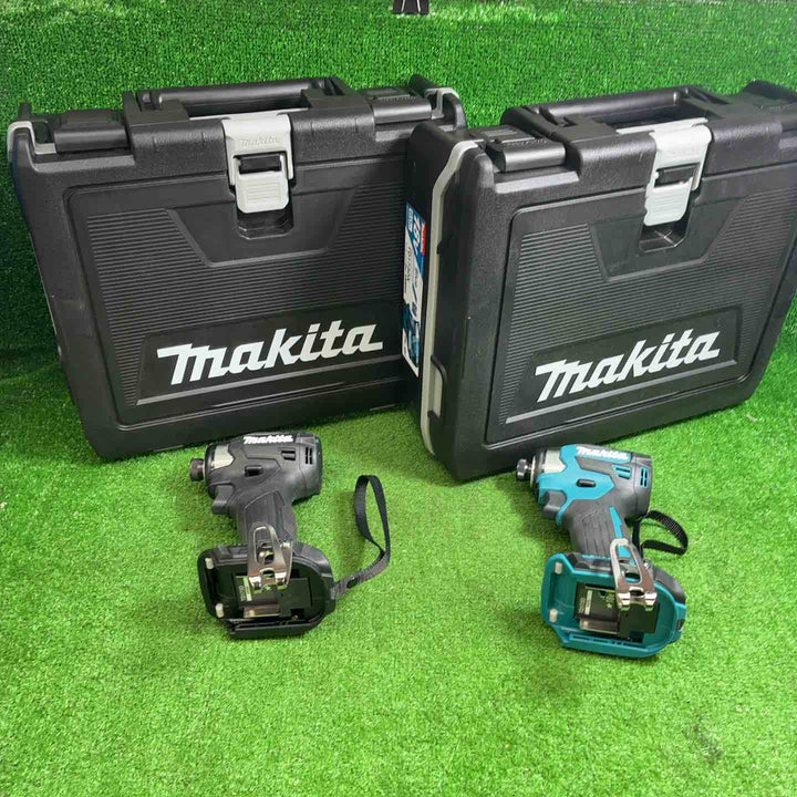 【2台セット(本体＋ケース)】マキタ(makita) コードレスインパクトドライバー TD173DZ・TD173DZB【藤沢店】