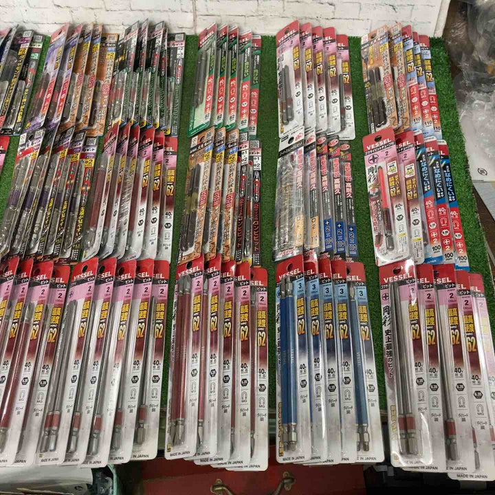 【未使用品】ビット2本入り×180個まとめ売り♪ VESSEL ベッセル ANEX アネックス など ≪送料無料≫ ⑧