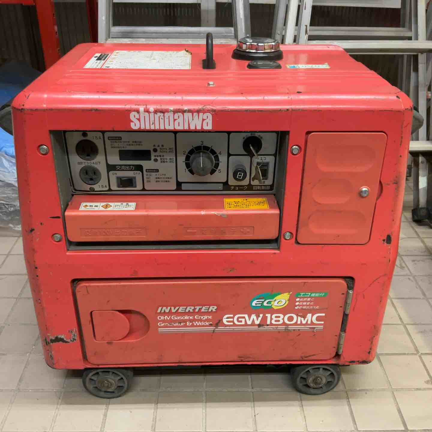 店頭受取り限定】◇新ダイワ エンジンウェルダーEGW180MC-i 溶接機