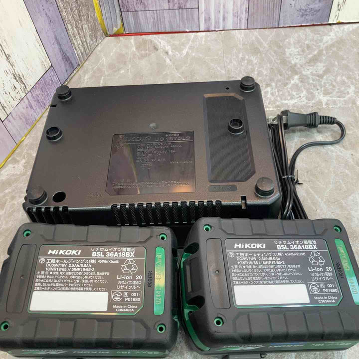 【未使用品】ハイコーキ HIKOKI 36V コードレスインパクトドライバー WH36DC(2XPSZ)(L)【八潮店】