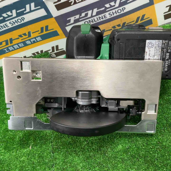 ★ハイコーキ(HIKOKI ※旧:日立工機) コードレス丸のこ C18DBL ケース・充電器・マルチボルトバッテリーBSL36A18×2 付き【草加店】