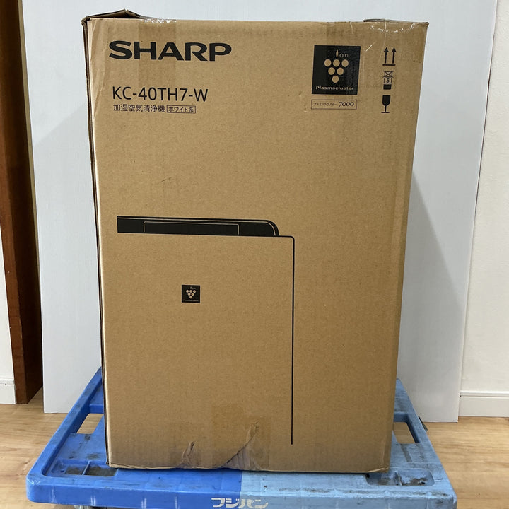 【店頭受取り限定】【未使用品】SHARP シャープ 空気清浄機 KC-40TH7-W【電材館越谷店】