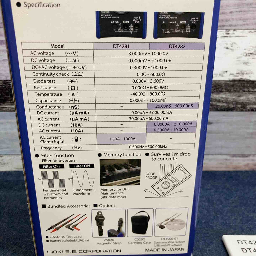 日置電機(HIOKI) デジタルマルチメーター DT4282【八潮店】