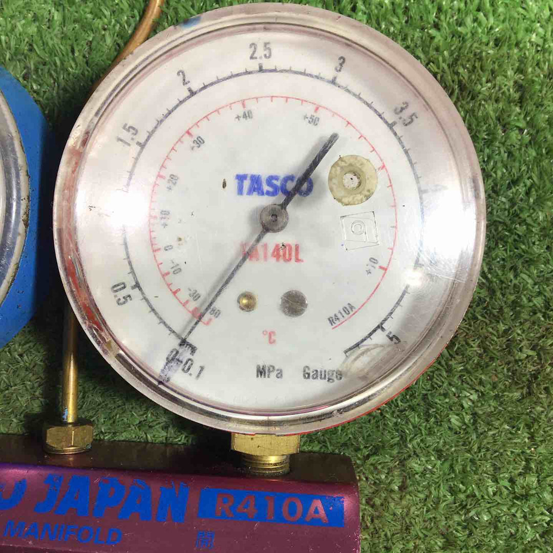 TASCO（タスコ) R410A、R32 ボールバルブ式ゲージマニホールド TA122G【川口店】