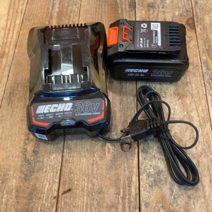 【未使用品】エコー(ECHO) やまびこ 充電式チェンソー 36V BCS310T/S バッテリ・充電器付き【所沢店】